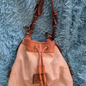 Dooney & Bourke Blush W/ Tan N Brown Accent.  Shoulder Bag